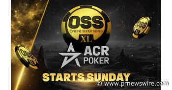 Americas Cardroom's $50 Million+ OSS XL Begins This Sunday With 336 Events