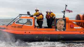 RNLI fundraiser for 'Flying Farage' hovercraft jumps £5,000 after far-right thugs attack hero volunteers