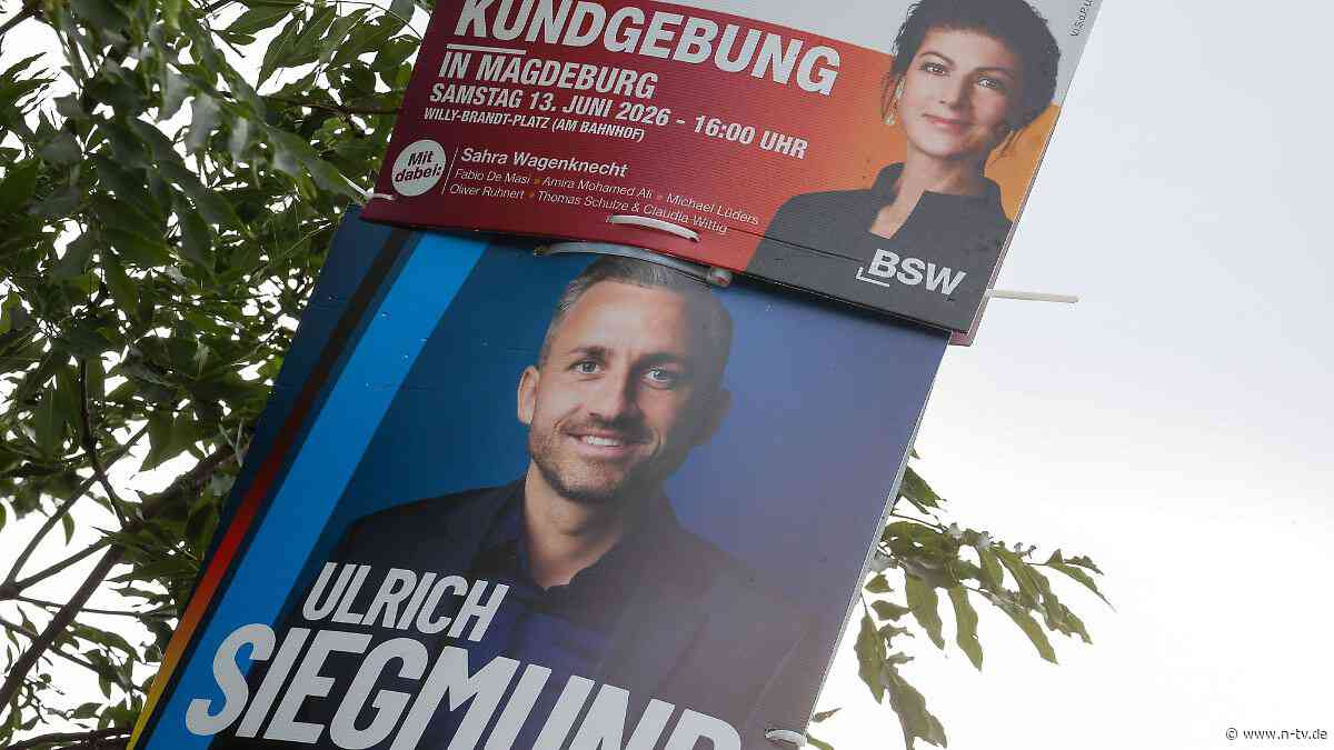 "Keine Brandmauer": BSW bereit zu Gesprächen mit AfD in Sachsen-Anhalt