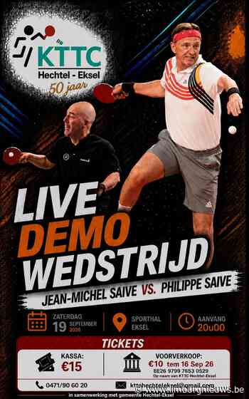 In Limburg: Demowedstrijd gebroeders Saive in sporthal van Eksel op 19 september