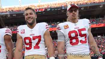Nick Bosa to play, George Kittle 'in good shape' for 49ers' Week 1 game vs. Rams