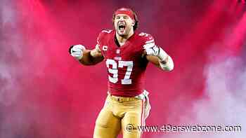49ers coach on Nick Bosa's status vs. Rams: 'He'll be there. We're not hiding that'