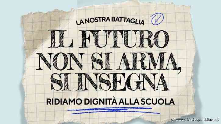 Empatia, tempo lungo e riconoscimento per gli insegnanti: cosa significa ridare dignità alla scuola