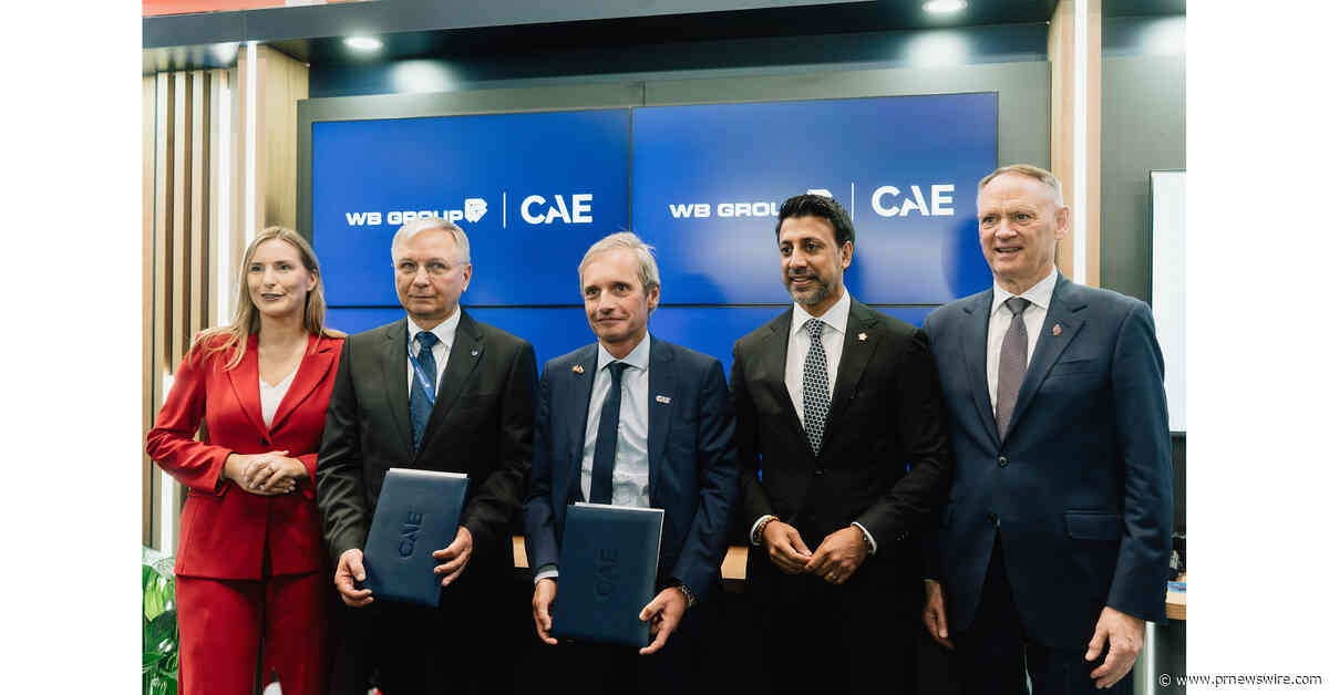 CAE and WB Electronics advance Polish-Canadian collaboration in unmanned systems training and readiness