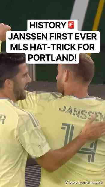 Vincent Janssen SCORED Portland’s FIRST EVER👏 MLS HAT-TRICK!