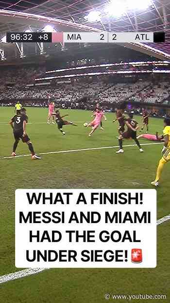 GREAT FINISH as Messi and Miami PUSHED FOR A WINNER!😤