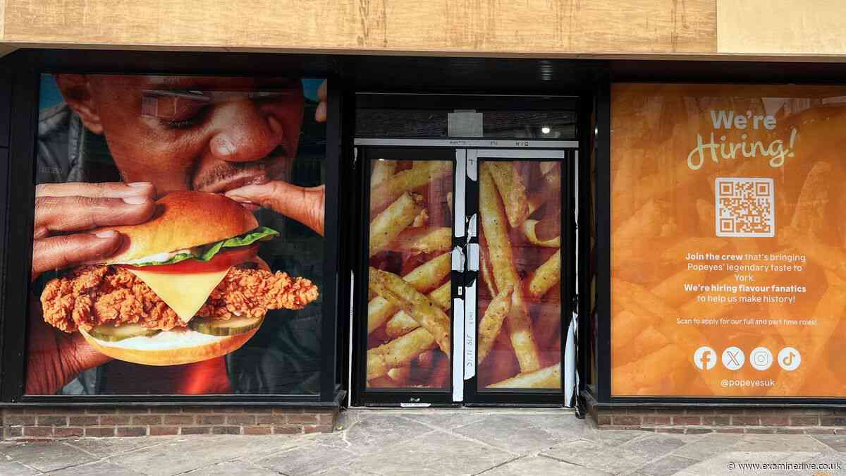 Big name fast food giant to bring 'legendary taste' to York city centre