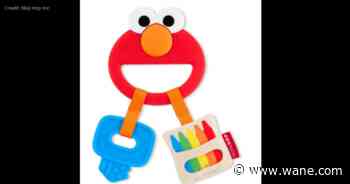 Elmo teether recalled due to risk of possible choking injury or death