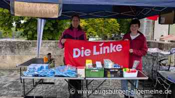 Die Linke verteilt in Landsberg kostenlose Schulmaterialien