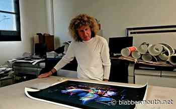 Legendary Drummer TOMMY ALDRIDGE Unveils 'Off The Hook', First Piece From 'Sonic Visions' Drum Art Collection
