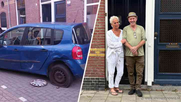 Gerard en Tanja schrikken van knal: ‘Auto stond ineens half op de stoep’