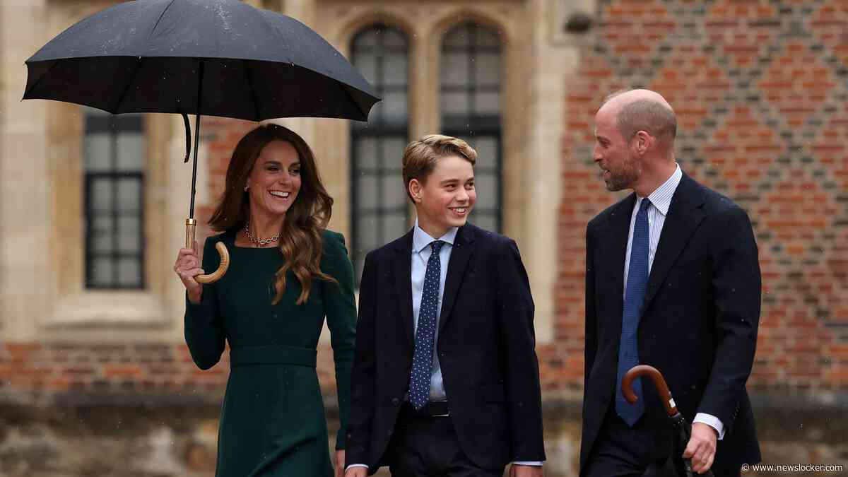 Eerste schooldag voor Britse prins George aan prestigieuze Eton College