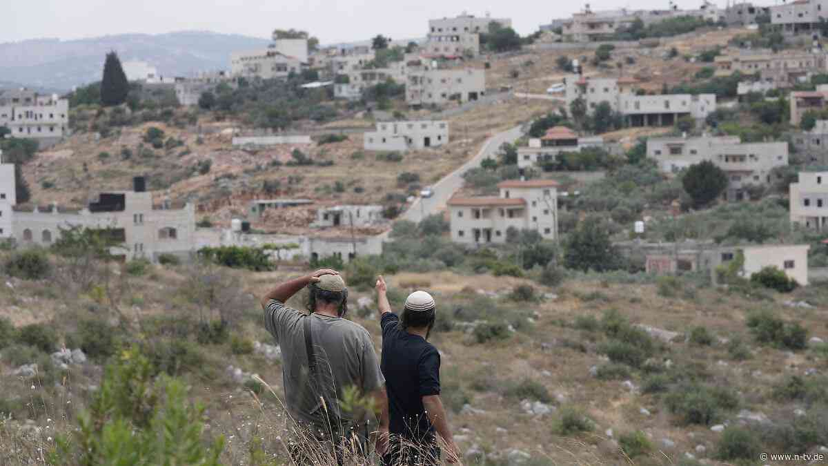 In Abstimmung mit elf Staaten: Großbritannien sanktioniert Siedlungen im Westjordanland