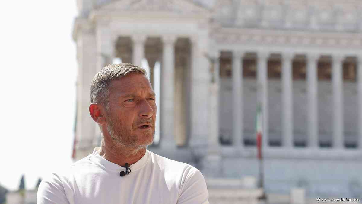 Francesco Totti slaat aanbiedingen af en kiest voor nieuw avontuur in andere sport