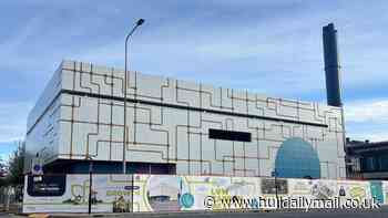 Hull artist draws on local knowledge to transform construction cladding into a work of art