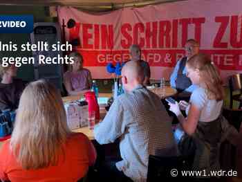 Demo in Düsseldorf nach Landtagswahl in Sachsen-Anhalt