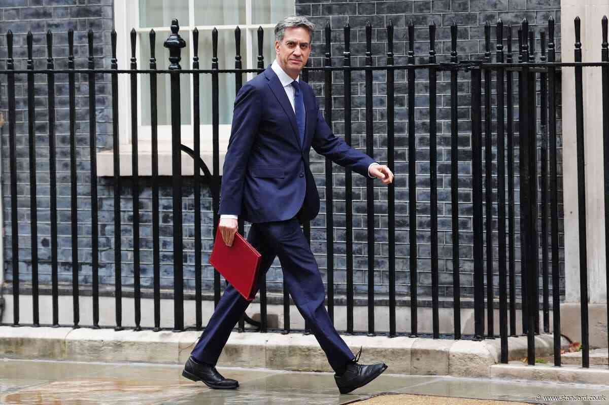 Miliband announces West Bank sanctions as Palestinians face ‘ethnic cleansing’