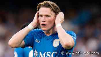 Scott McTominay will return to Napoli training in two weeks after heart surgery in Manchester was a 'complete success'