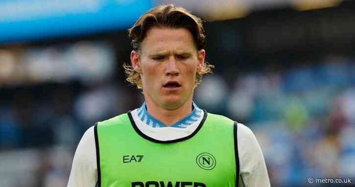 Napoli reveal how long Scott McTominay will be out for after heart surgery