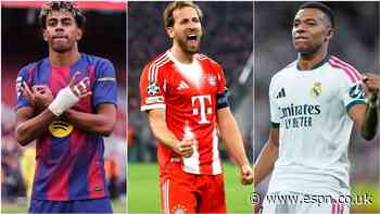 Kane, Mbappé lead 30-man Ballon d'Or shortlist