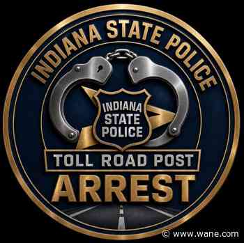 Man arrested for driving stolen van missing a tire on Indiana Toll Road