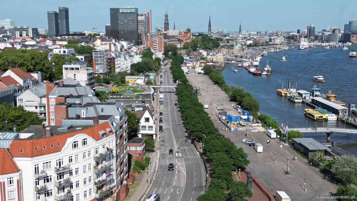 Direkt am Fischmarkt auf St. Pauli: Fahrspur für mehr als 1,5 Jahre gesperrt