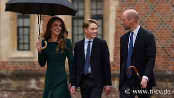 "Viel Glück und viel Spaß": Das Eton College begrüßt Prinz George