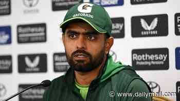 Don't ask about the tour from hell: Pakistan cut short questions during tetchy chat with captain Babar Azam after sending home seven players and  coach before third Test against England