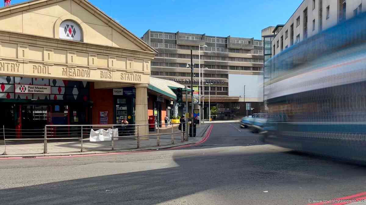 Coventry bus station closed due to police incident