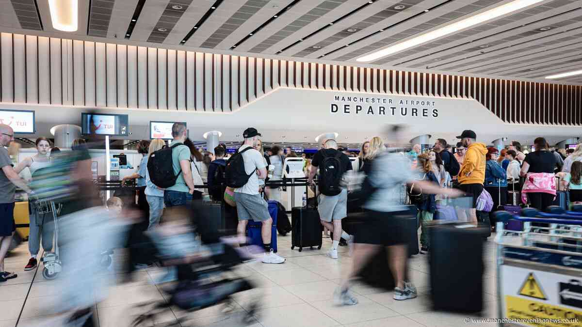 Full list of 72 delayed and 4 cancelled flights from Manchester Airport amid UK travel disruption