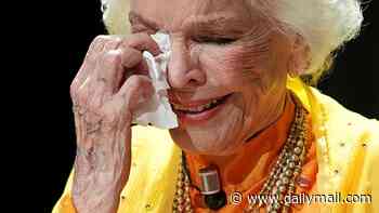 Ellen Burstyn, 93, breaks down in tears as she receives the Venice Golden Lion for Lifetime Achievement after Oscar, Tony and Emmy wins
