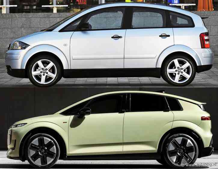 Oud vs. nieuw: Audi A2 e-tron vs. Audi A2