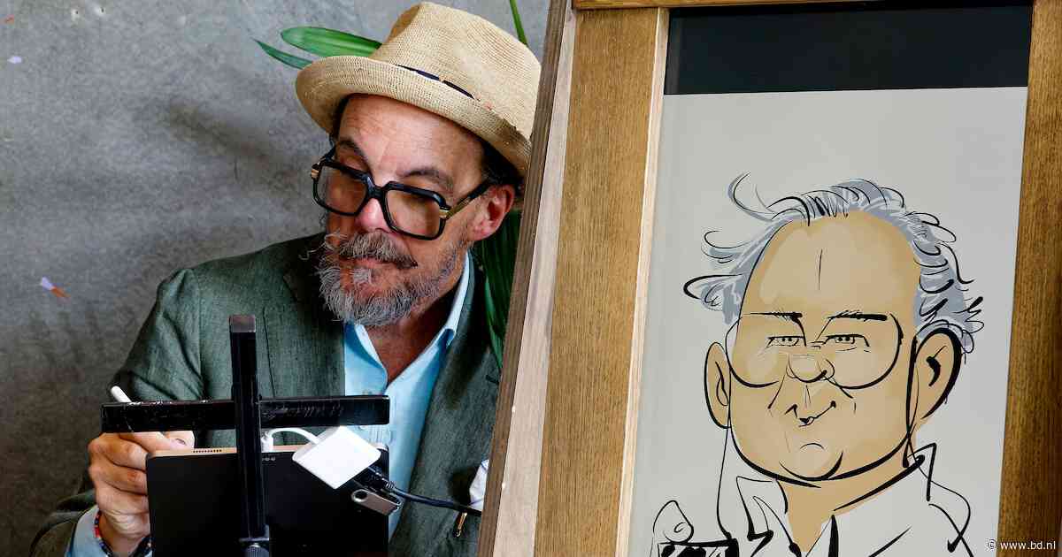 Guus Meeuwis met een brandend peertje en Frank Lammers als maffioso: Harold Hugenholtz blijft raak prikken