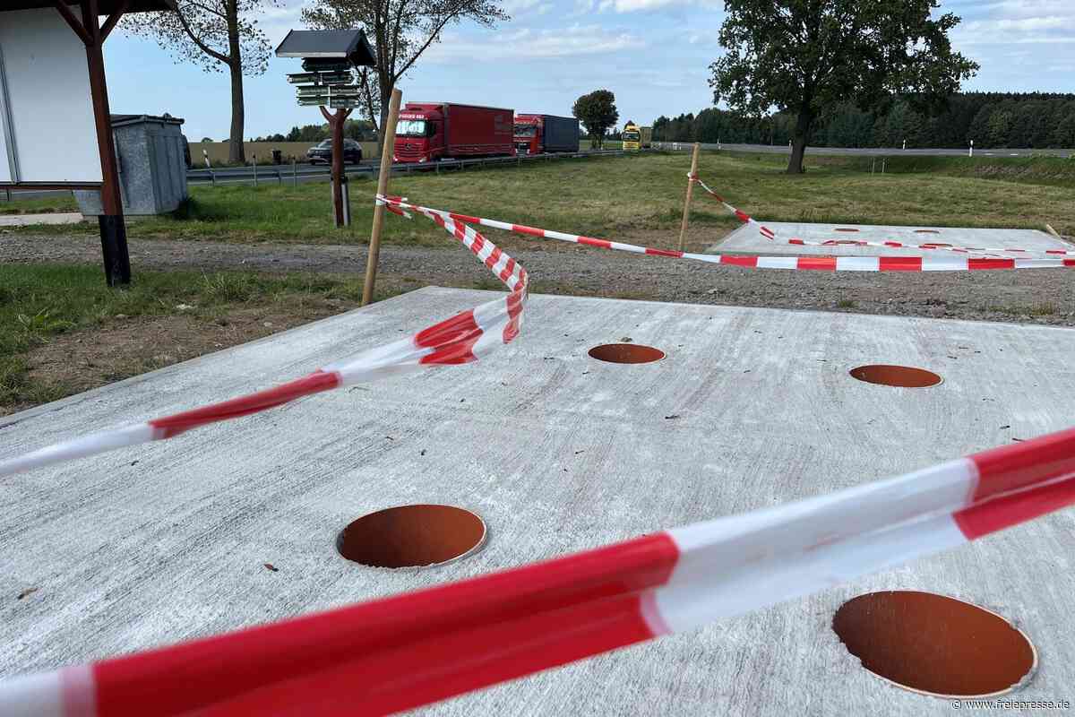 Rastplatz der Freundschaft an der B 174: Was wird hier gebaut?