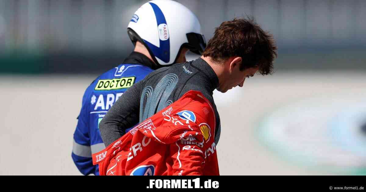 Gute Nachricht für Ferrari: Leclerc ist fit, Chassis auch - Fragezeichen beim Motor