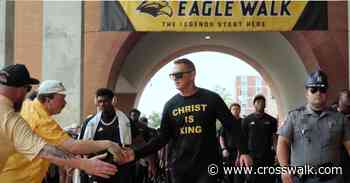 Southern Miss Coach Blake Anderson Proclaims Faith with 'Christ Is King' Shirt