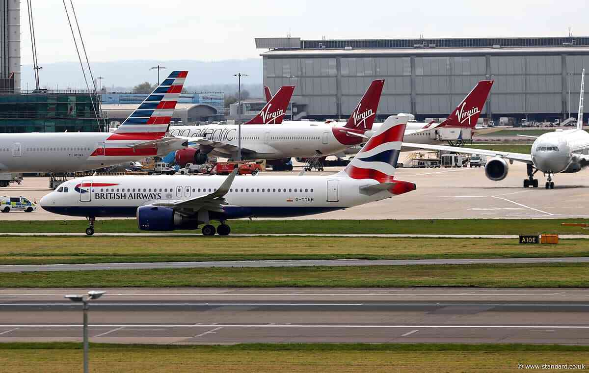 Heathrow and Gatwick chaos: Full list of cancelled and delayed flights