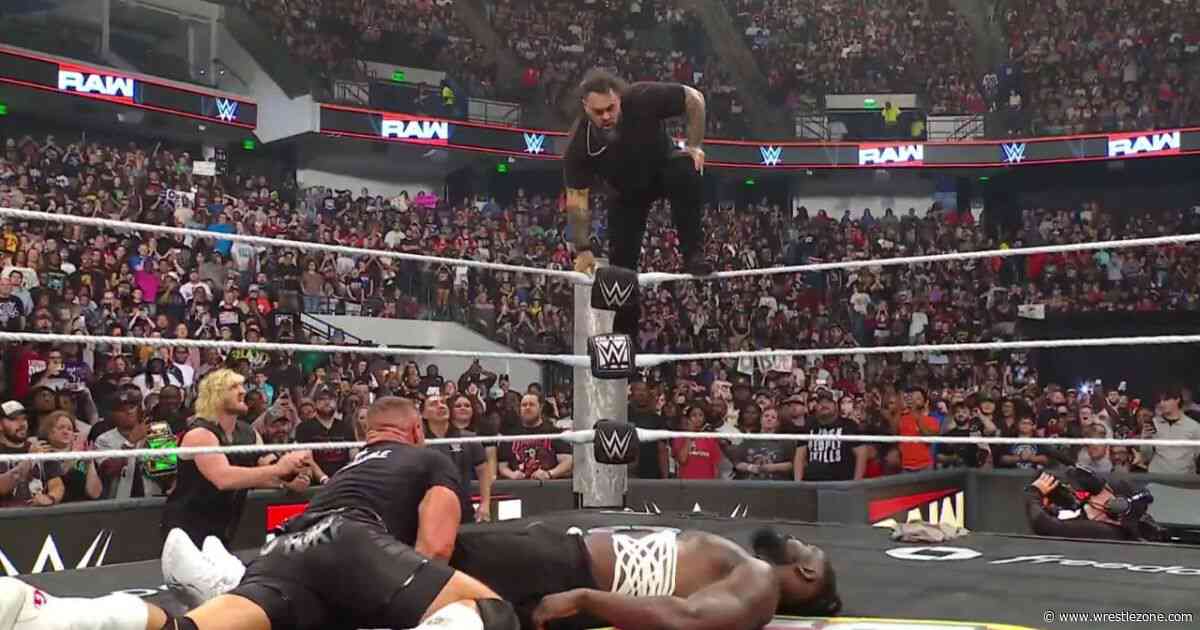 WATCH: Oba Femi Swats Bronson Reed’s Foot Away During Disrespectful WWE RAW Moment