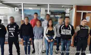 Cinco colombianos y tres venezolanos deportados tras operativo migratorio en Ecuador