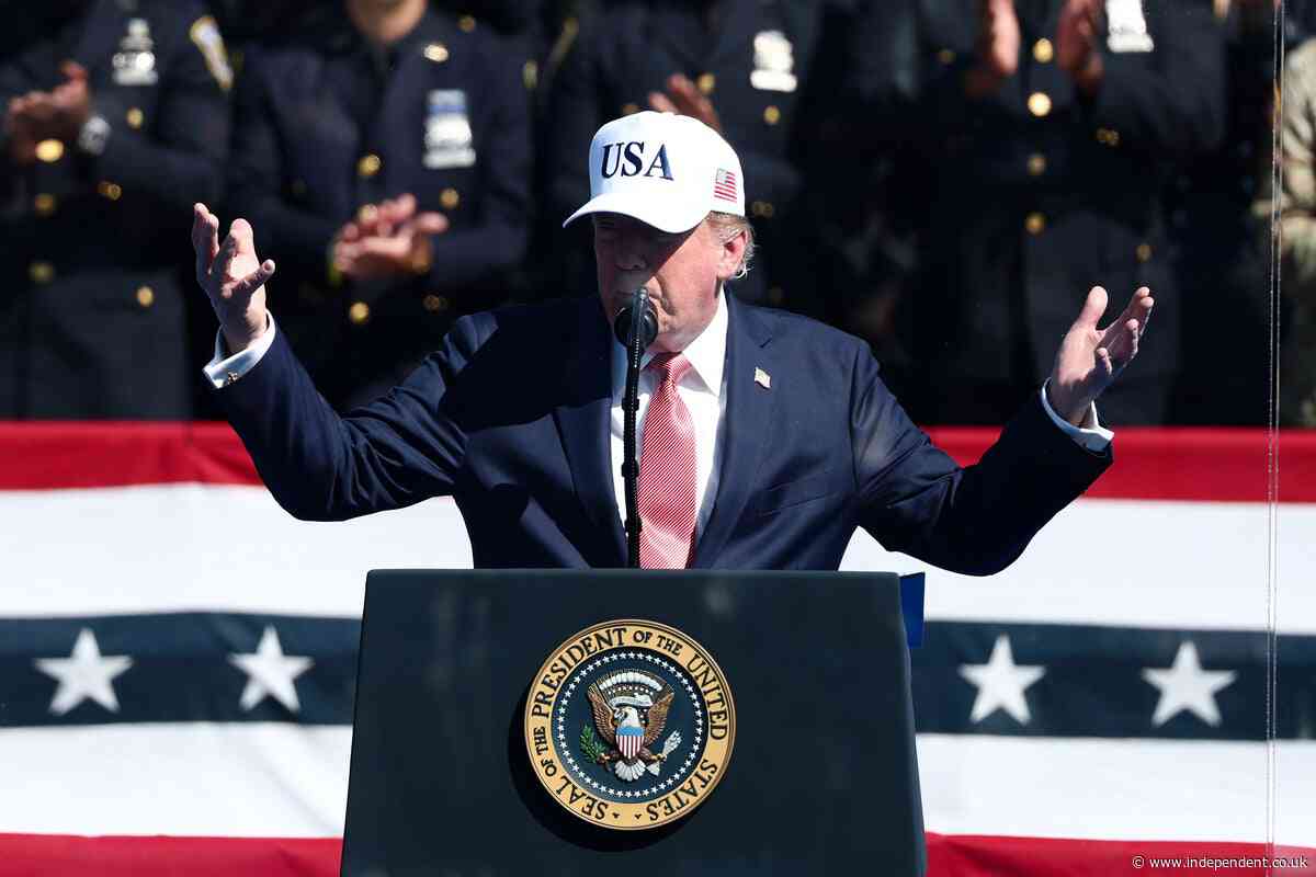 Trump claims firefighters carried him away from Ground Zero right after 9/11