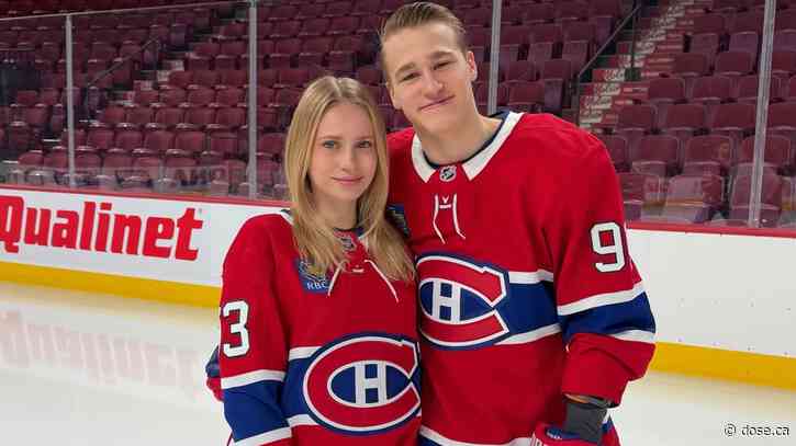 Ivan Demidov’s blonde girlfriend is learning French