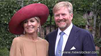 Koningin Máxima straalt ondanks regen tijdens fotomoment in Drenthe