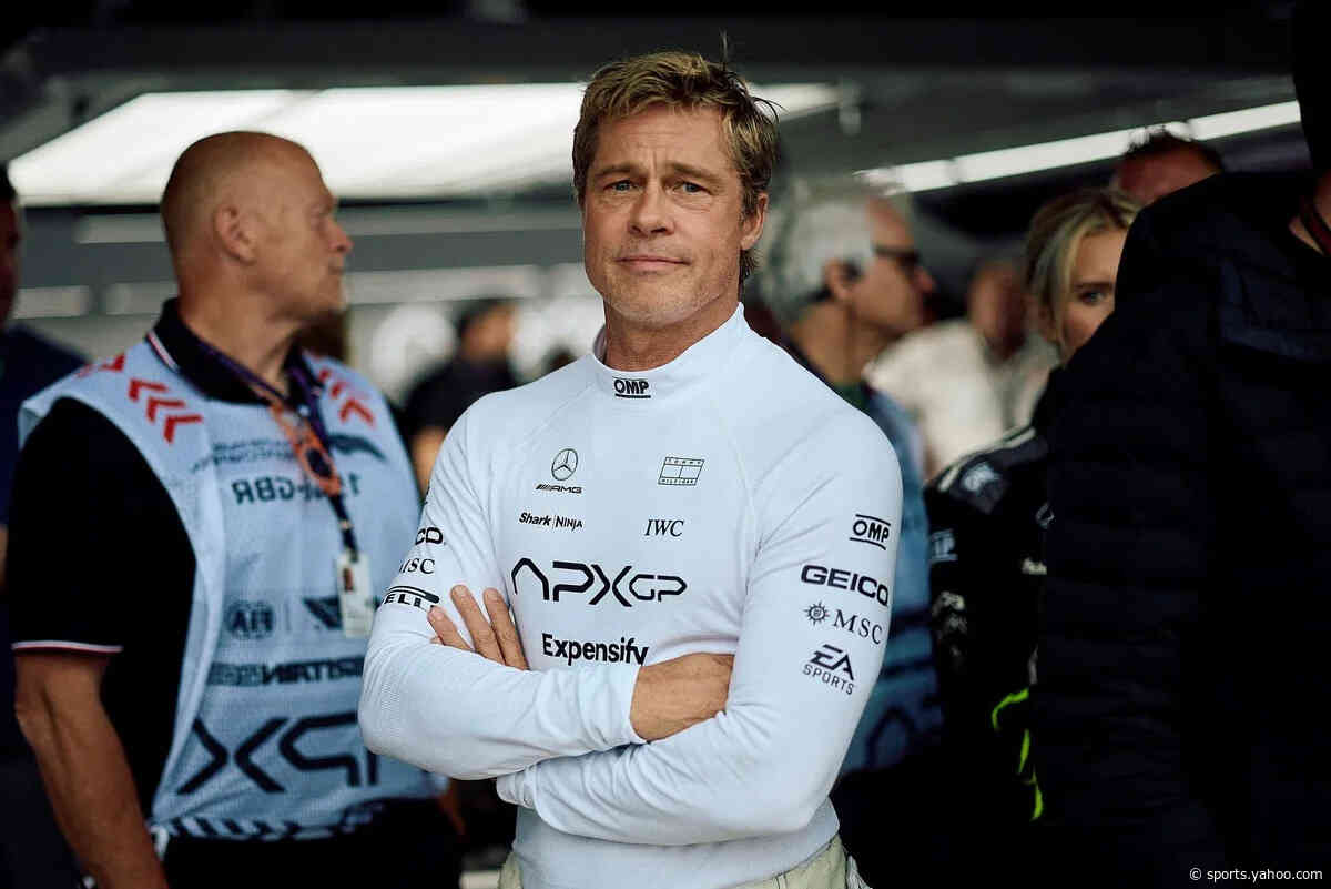 Brad Pitt to give command to start engines for NASCAR Bristol Night Race