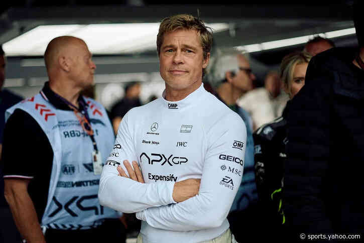 Brad Pitt to give command to start engines for NASCAR Bristol Night Race