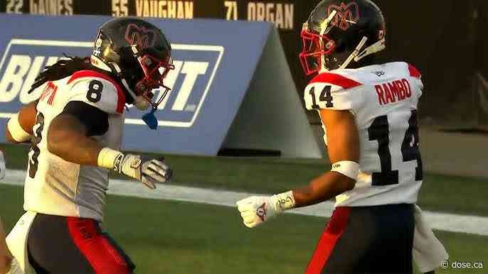 A Returnee to the Montreal Alouettes