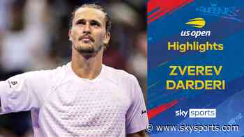 Zverev wraps up quarter-final spot in straight sets