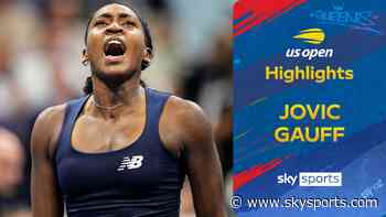 Gauff continues incredible form to storm into quarters