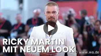 Ricky Martin überrascht in Venedig mit neuer Frisur 