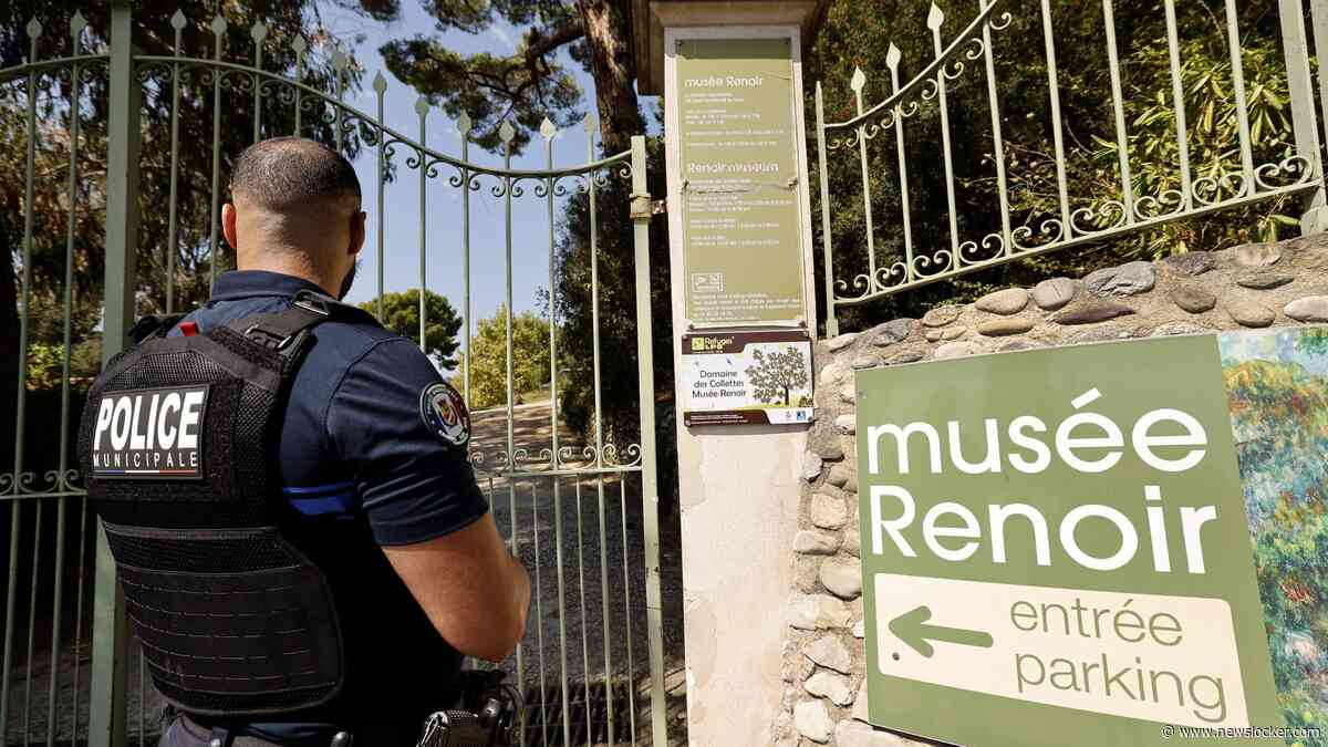 Gewaagde kunstroof bij Renoir-museum in Frankrijk: twee van vier schilderijen teruggevonden in museumtuin