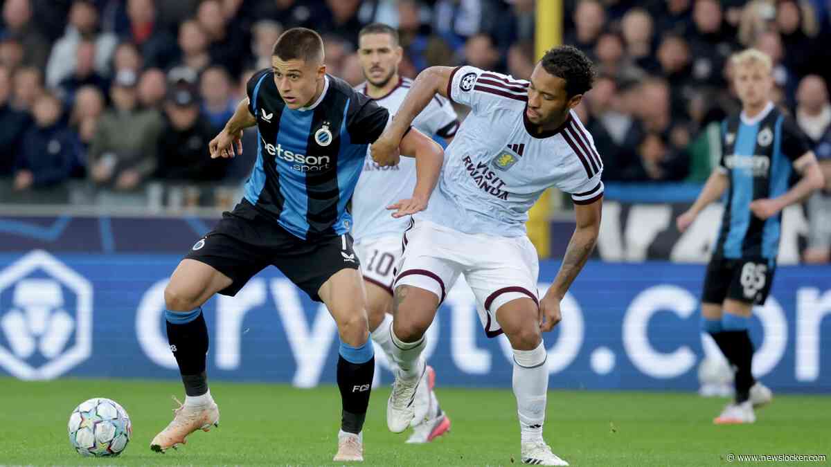 LIVE Champions League | Club Brugge weer naast Aston Villa, nog geen goals bij AEK Athene-LASK